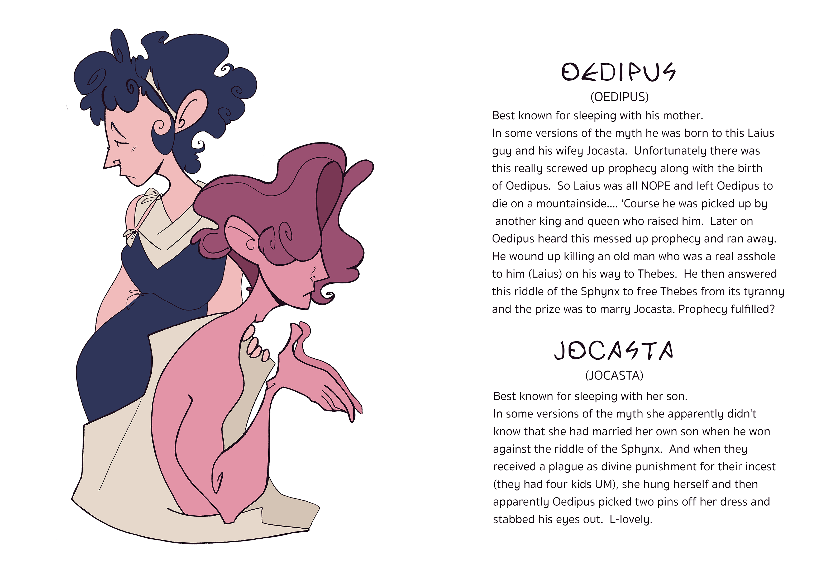 6 Oedipus And Jocasta The Myth About Myths
